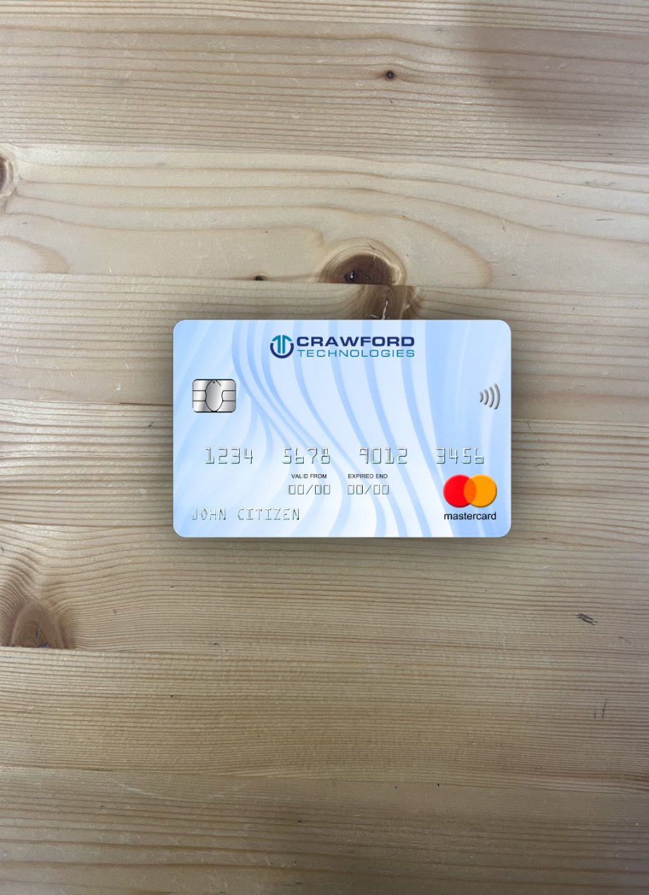 Download Netherlands (Holland) Crawford Technologies Bank mastercard photolook front Photoshop template